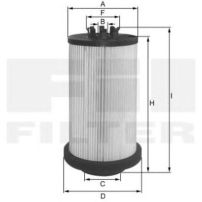 FIL FILTER mfe1339mb -  Топливный фильтр